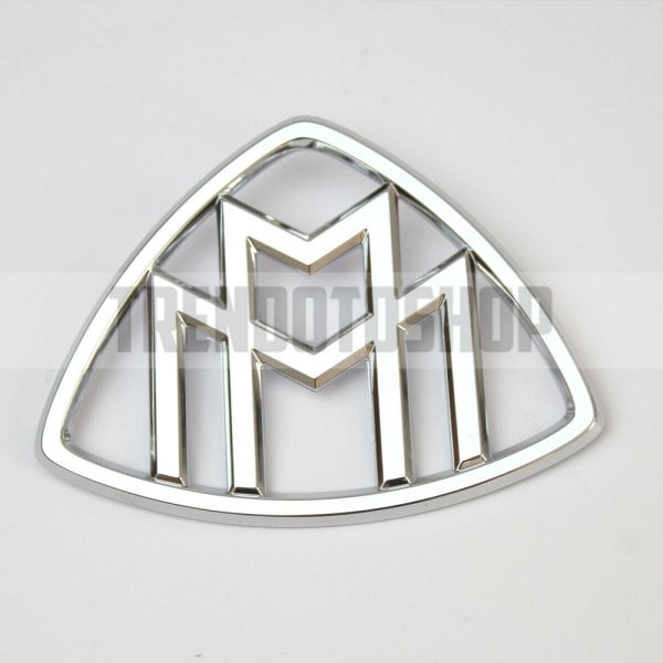 Maybach Beyaz Renk Paslanmaz Plastik Arma Sticker Yapışkanlı