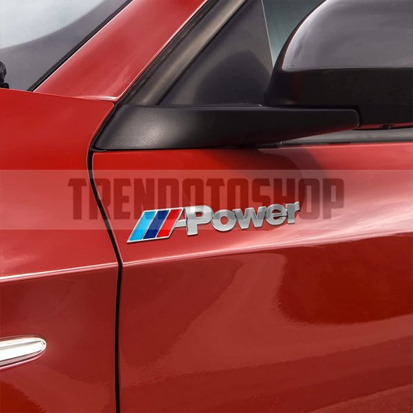 Bmw Power Sticker Metal Arma