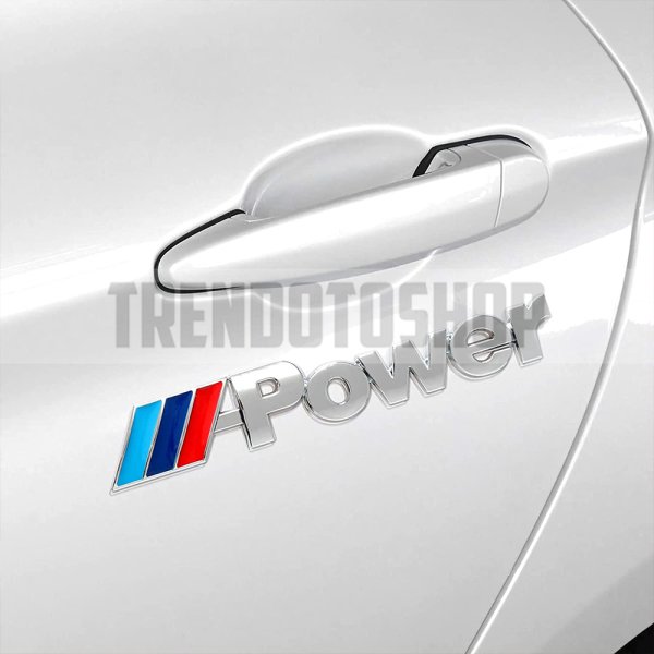 Bmw Power Sticker Metal Arma