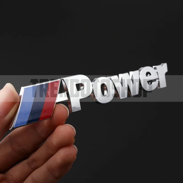 Bmw Power Sticker Metal Arma