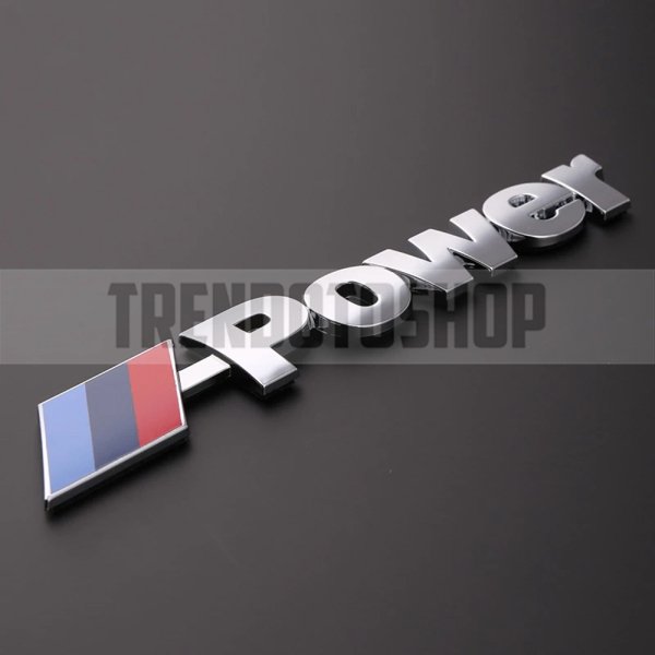 Bmw Power Sticker Metal Arma