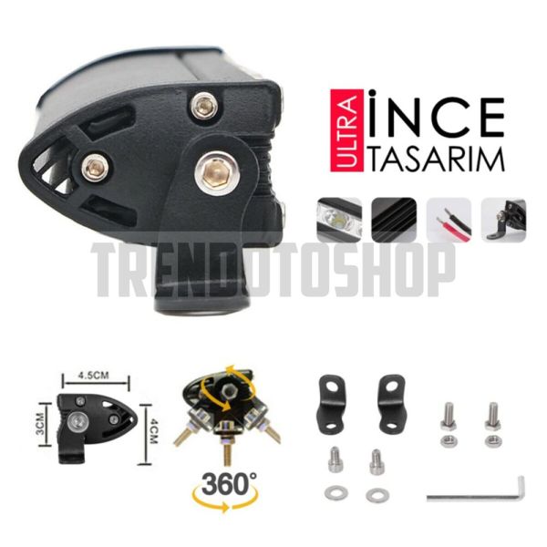 72W Cree Off Road Led Bar 65 Cm SARI