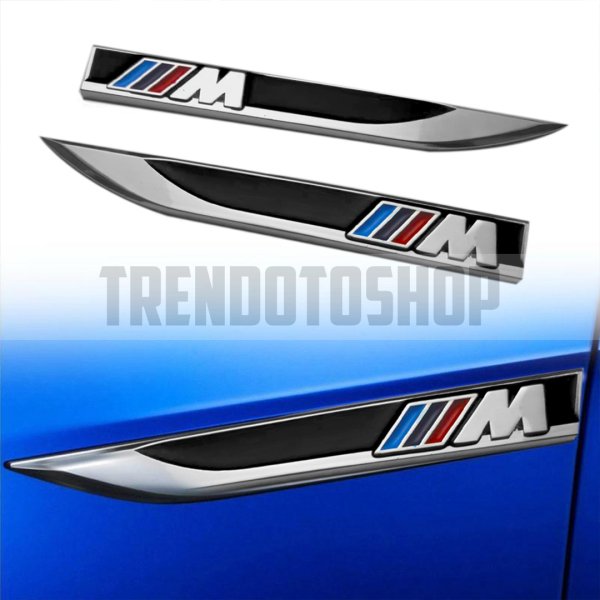Bmw M3 Spor Görünümlü Çamurluk Bıçak Sticker Siyah