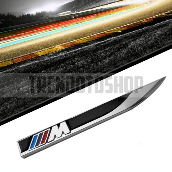 Bmw M3 Spor Görünümlü Çamurluk Bıçak Sticker Siyah