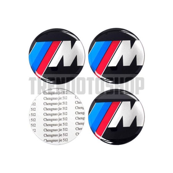 Bmw M Jant Göbeği Arması 4'lü
