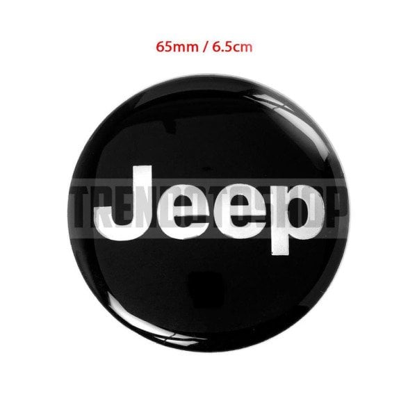 Jeep Jant Göbeği Arması 4'lü