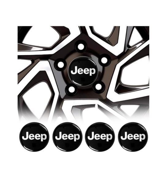 Jeep Jant Göbeği Arması 4'lü