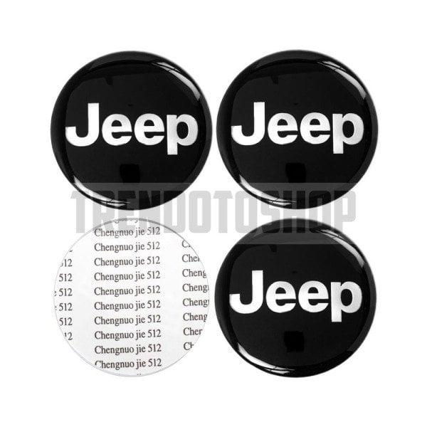 Jeep Jant Göbeği Arması 4'lü
