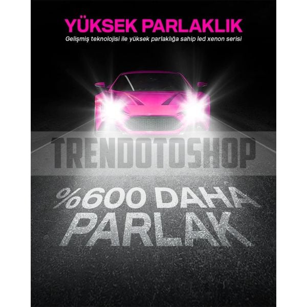 Vision Plus Pro CSP Led Xenon Far Ampulü 55mm 32 W 9400 LM H7