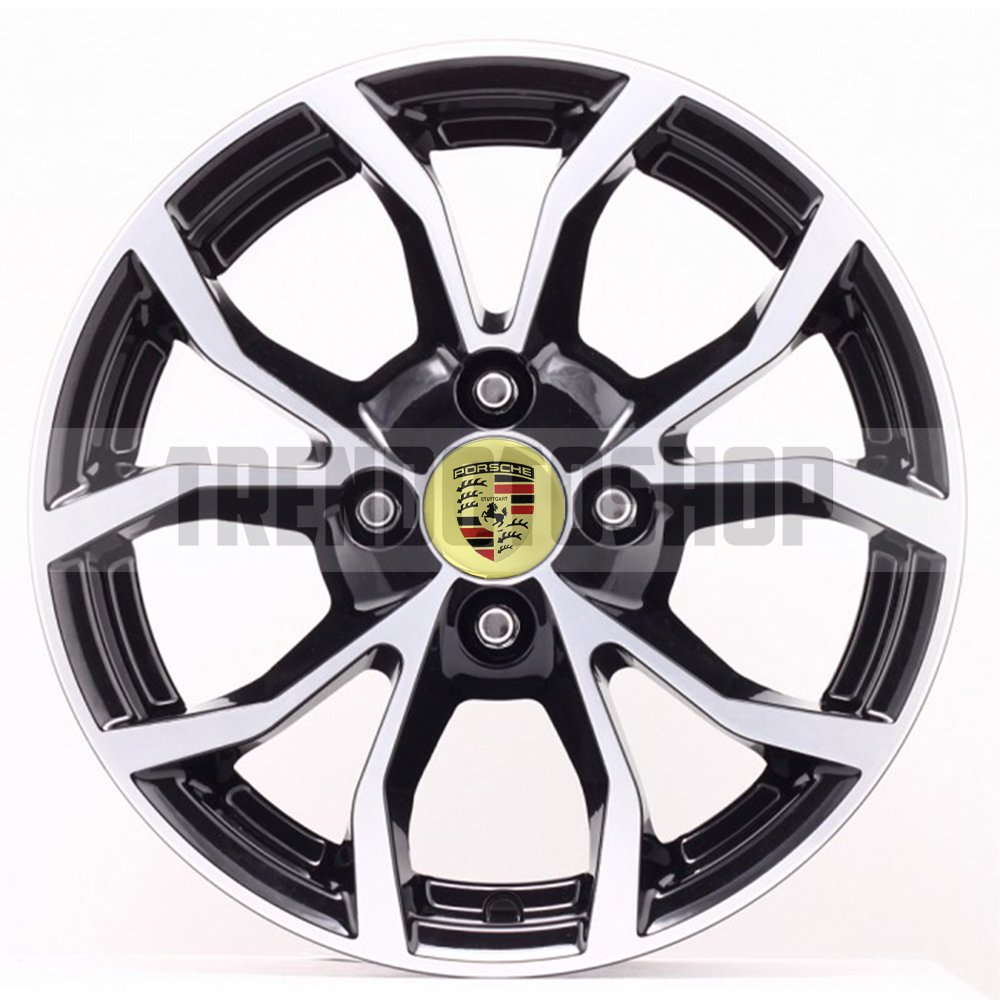 Porsche Jant Göbeği Arması 4'lü