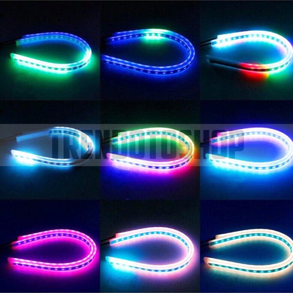 Far İçi Far Üstü Kumandalı RGB Kayar Led