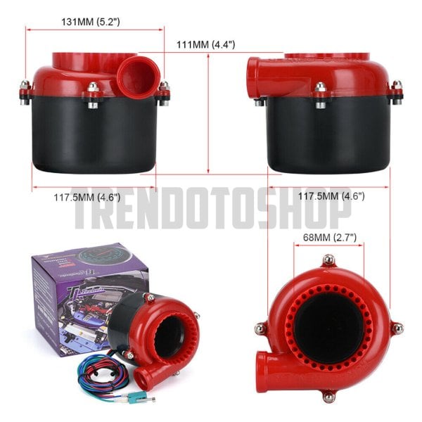 Elektrikli Blow Off Turbo Basınç Sesi Tüm Araçlara Uyumlu