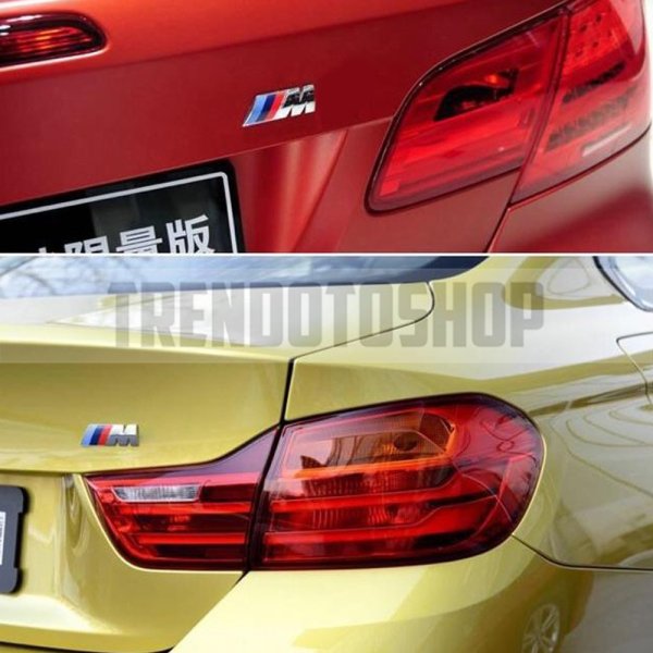 Bmw M Uyumlu Gümüş Renk Metal Arma Sticker Yapışkanlı 8 X 3,5 Cm