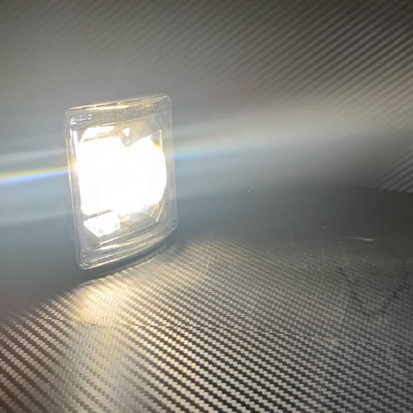 Eyelux Off Road Motosiklet Led Lamba Üç Renk Kırmızı Turuncu Beyaz 35 Watt 8 cm