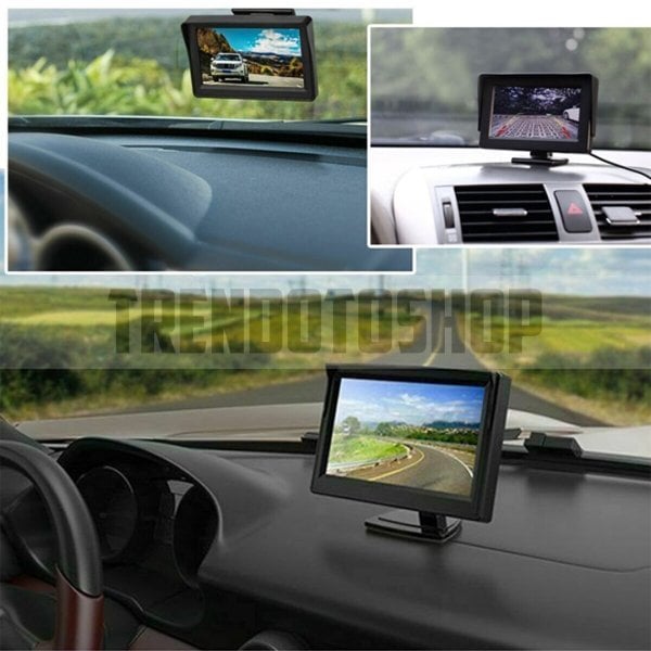 3.5'' Tft Lcd Araç Içi Kamerasız Geri Görüş Monitörü 800 X 480 Piksel