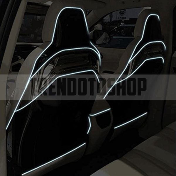 Beyaz İp Neon Led Torpido Şeridi 2 METRE