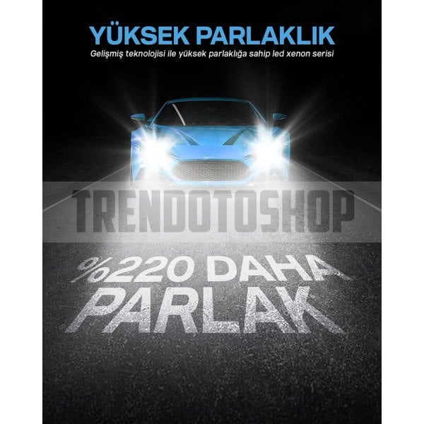 D1S M10 Led Xenon Far Ampulü 35W 17200 LM