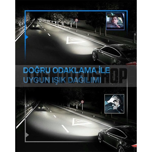 D1S M10 Led Xenon Far Ampulü 35W 17200 LM