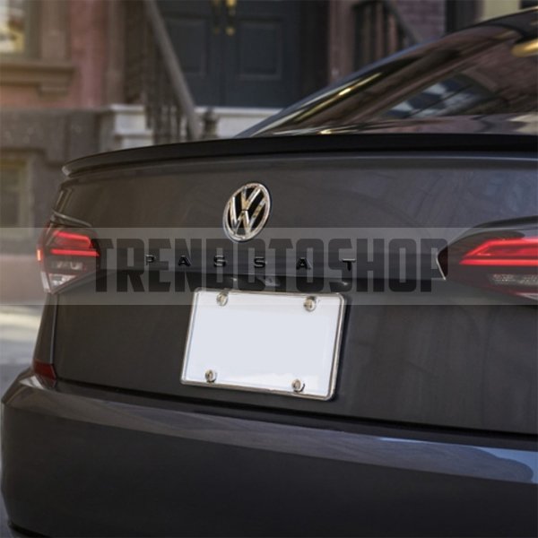 Volkswagen Passat Yeni Tip Bagaj Yazısı Logo Amblem 3D Sticker Siyah