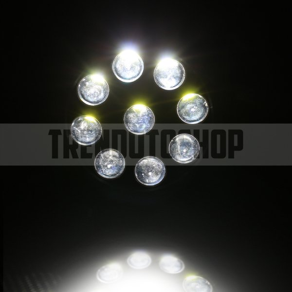 9 Ledli Off Road Çalışma Ve Sis Lambası 12V Cree Led 8 Wat