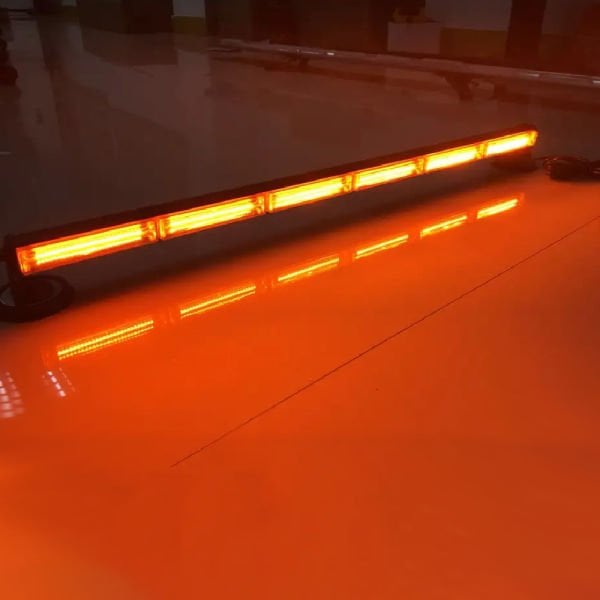 Hextech 60w Turuncu 91cm 17 Farklı Yanış Modlu 6 Cob Led Off Road Led Lamba