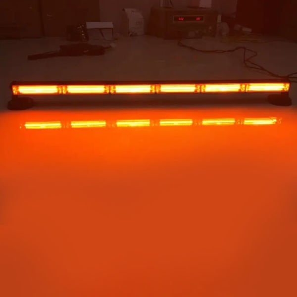 Hextech 60w Turuncu 91cm 17 Farklı Yanış Modlu 6 Cob Led Off Road Led Lamba