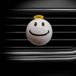 Oto Petek Kalorifer Kokusu Melek Şeytan Sevimli Emoji Araba Parfümü