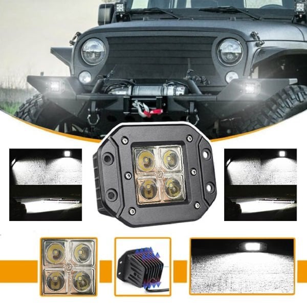 Gömme Model Beyaz 12 cm 4 LED 12W