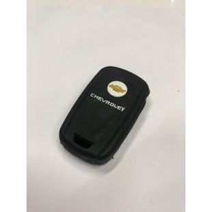 Chevrolet Cruze Aveo Captiva Silikon Anahtar Kılıfı ( Siyah )