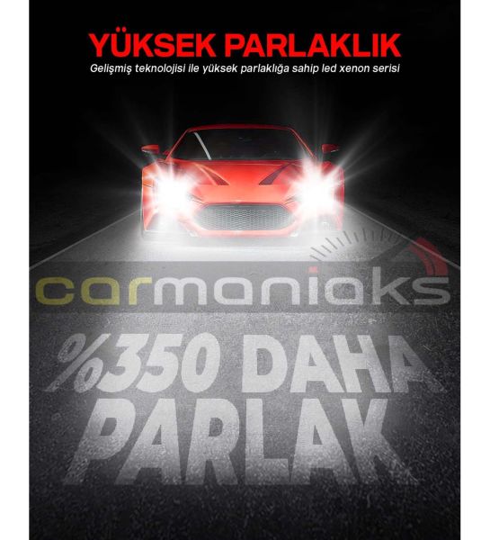 Vision Plus GİA H4 CSP Led Xenon Far Ampulü 64W 7200 LM