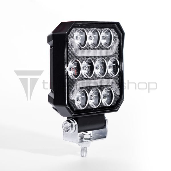 T1 PRO-LENS Çalışma Lambası - Kırmızı Angel, Beyaz Işık, 4,800 Lümen, 20 Watt, 12-24 Volt Uyumlu