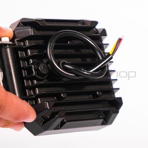 T1 PRO-LENS Çalışma Lambası - Kırmızı Angel, Beyaz Işık, 4,800 Lümen, 20 Watt, 12-24 Volt Uyumlu
