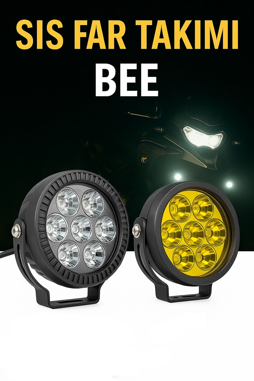 Bee 150 W Universal Motosiklet Led Sis Farı
