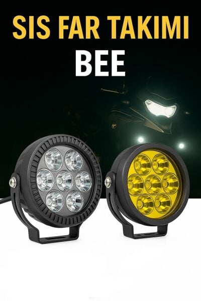 Bee 150 W Universal Motosiklet Led Sis Farı