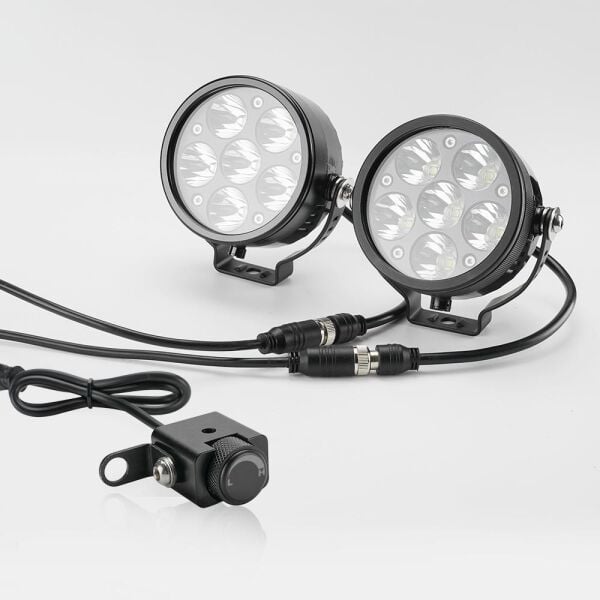 Elite TPX1 Dimmer Ayarlı CNC 90 Watt Motorsiklet Led Sis farı Takım