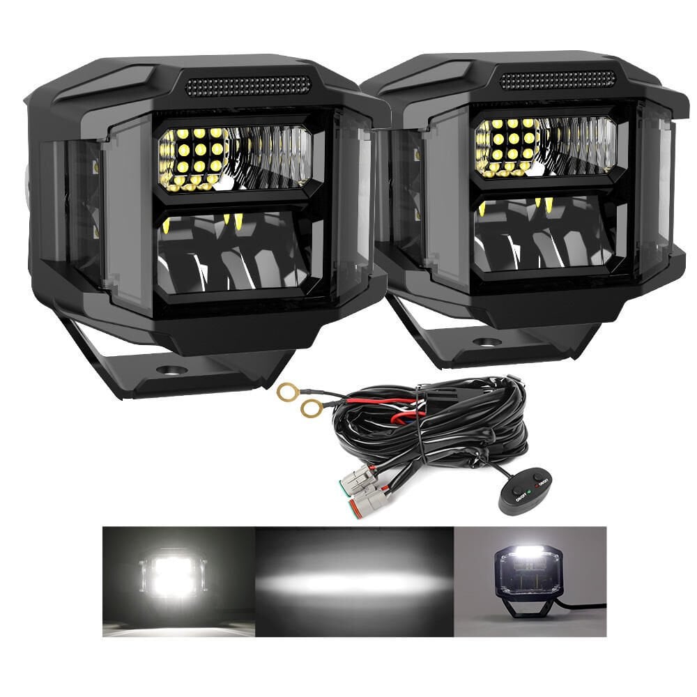 Bumblebee 80 Watt Profesyonel Motosiklet Led Sis Far Takımı