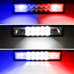 16 Led 48 Watt 15cm Off Road Led Lamba Beyaz Kımızı-Mavi Off Road Led Bar