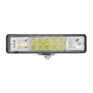 16 Led 48 Watt 15cm Off Road Led Lamba Beyaz Kımızı-Mavi Off Road Led Bar