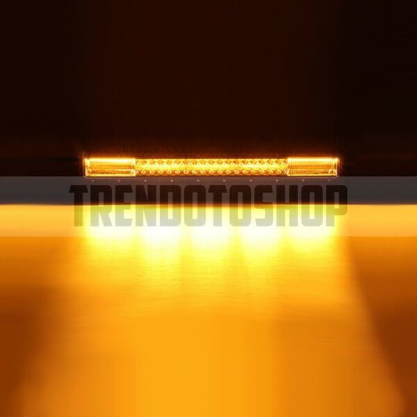 Off Road 2 Sıra Çift Renk Turuncu beyaz 20 Cm Led Bar